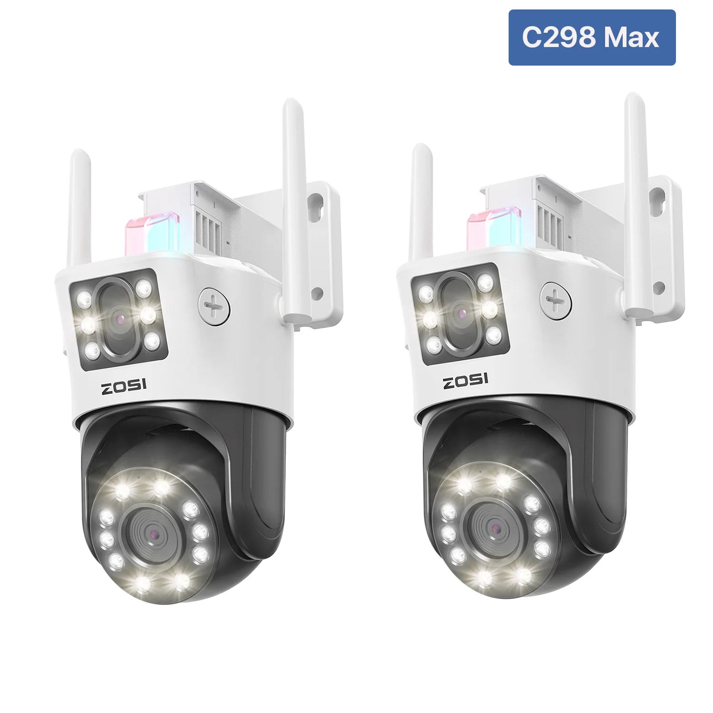 Caméra de sécurité extérieure ZOSI C298 Max 4K 8MP