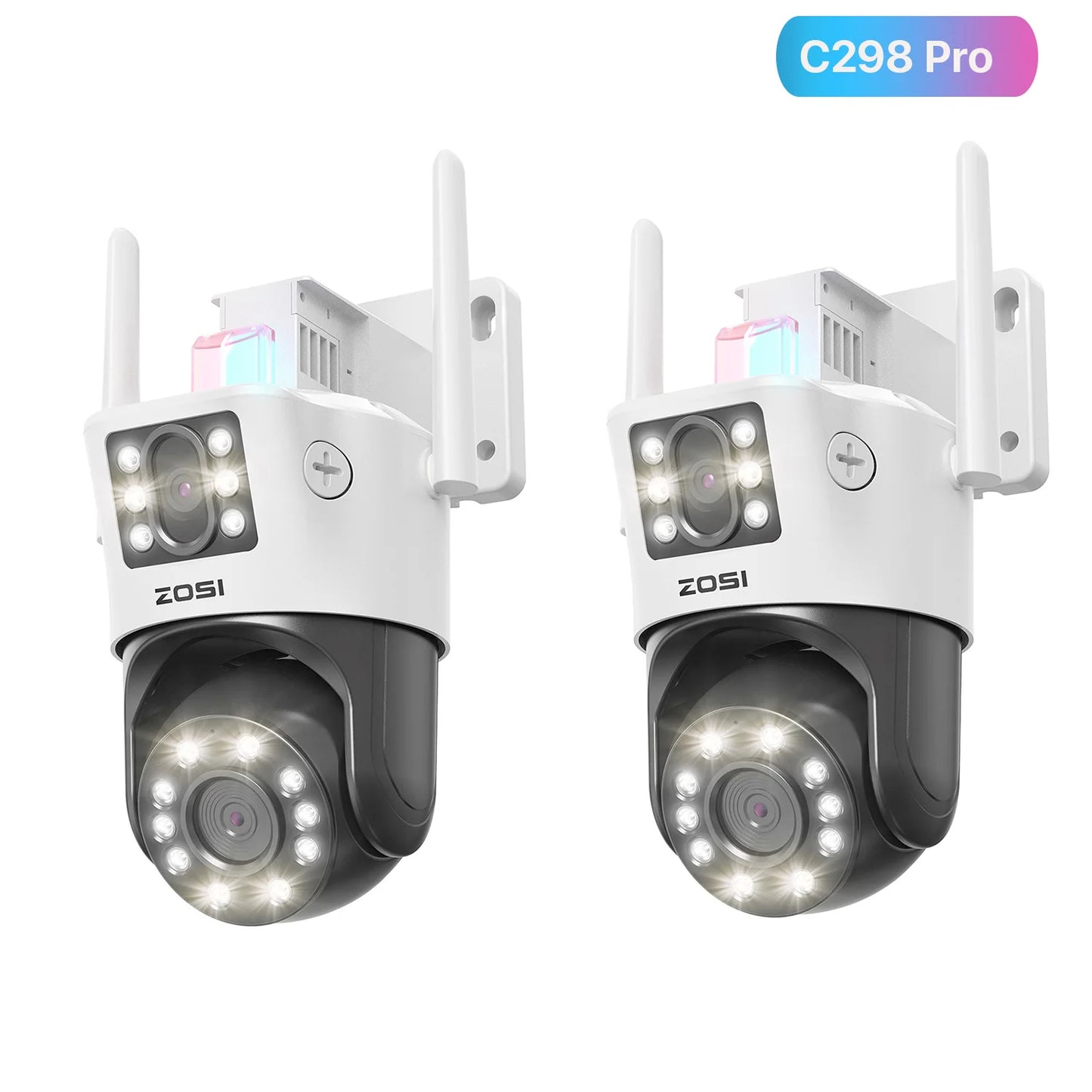 Caméra de sécurité extérieure ZOSI C298 Max 4K 8MP